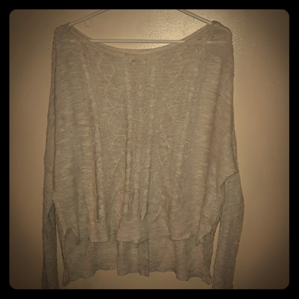 Crochet sweater